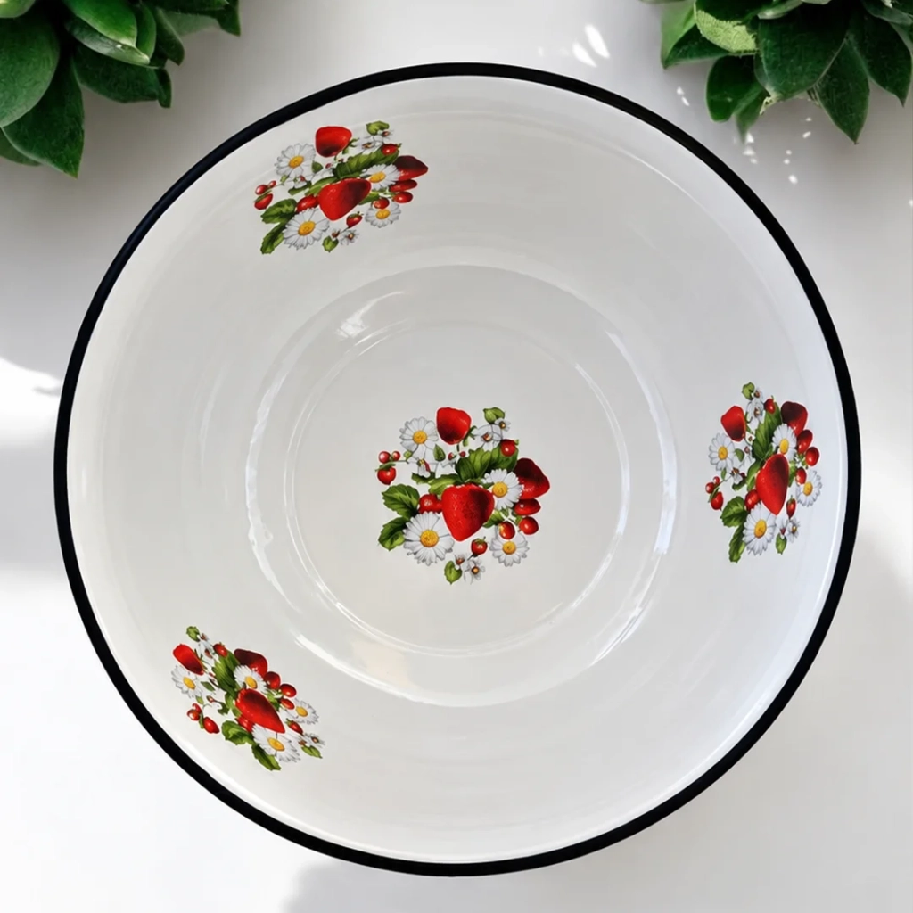 40 Cm Emaye Hamur Leğeni