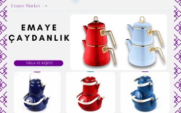 Emaye Çaydanlık & Cezve