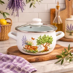 16-18-20-22-24 cm Emaye Tencere Vintage