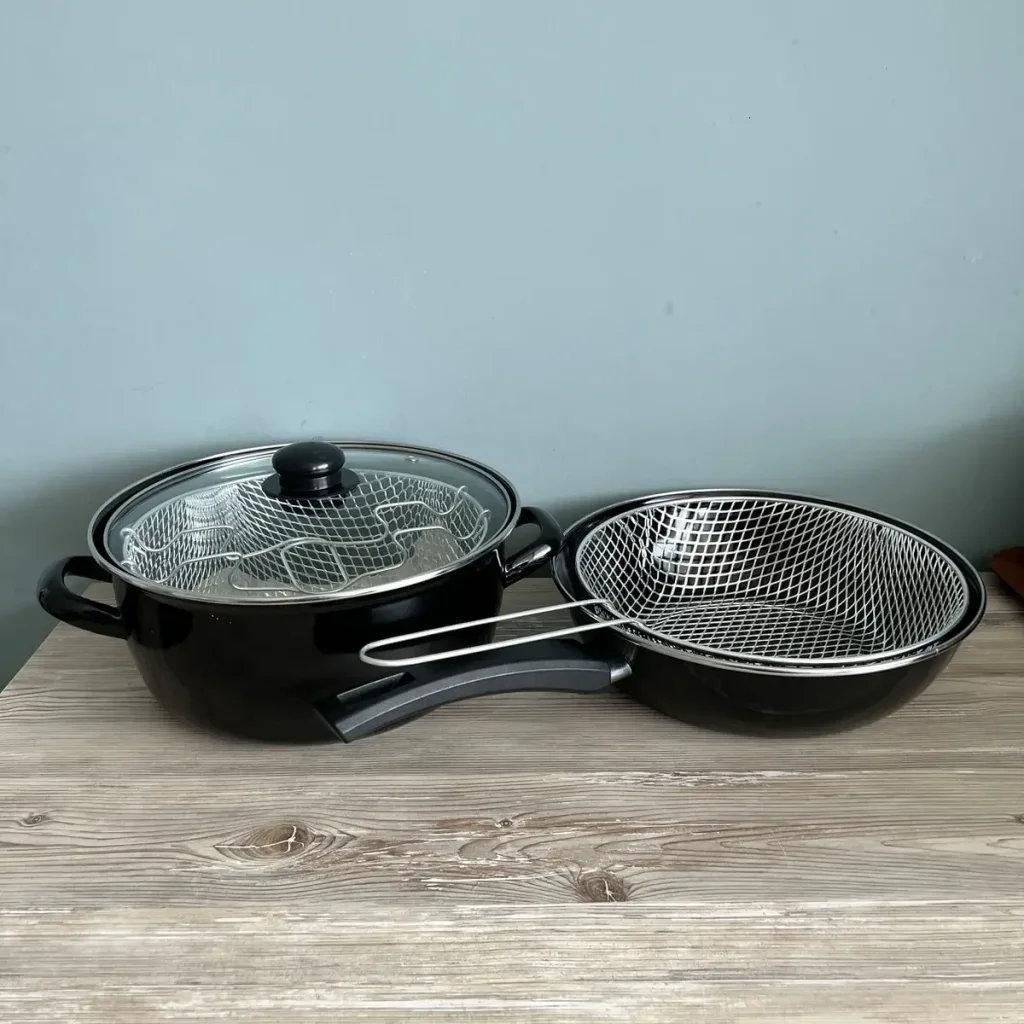 24 cm  Kızartma Tencere Ve 26 cm Tavası 2'li İndüksiyon Taban