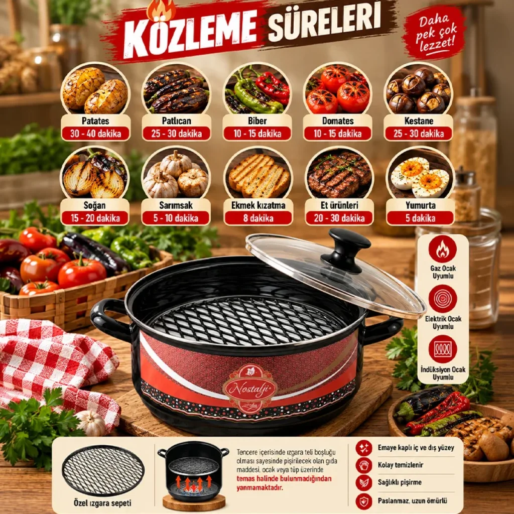 Nostalji Közmatik Tencere
